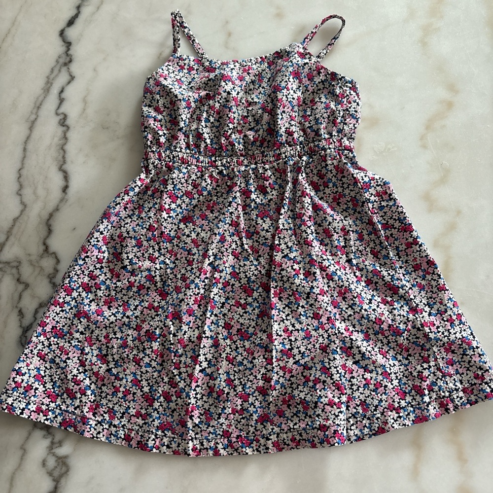 GAP Floral Kids Dress - Pink, Blue, White